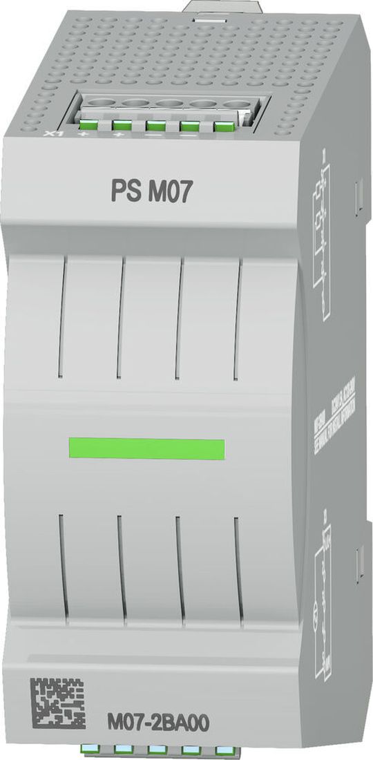 Das kompakte 24-V-Netzteil mit Weitbereichseingang ist eine Ergänzung zum Kleinsteuerungssystem Vipa Micro. Das kompakte 24-V-Netzteil mit Weitbereichseingang ist eine Ergänzung zum Kleinsteuerungssystem Vipa Micro.