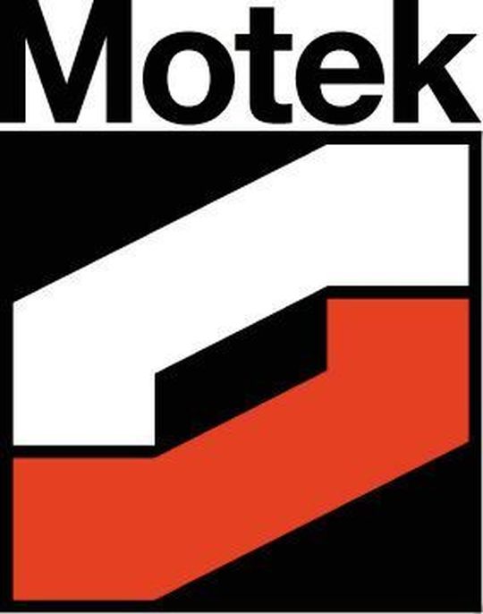 Logo der Messe Motek. Logo der Messe Motek.