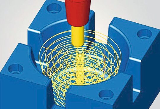 La nouvelle fonction d'ébauche 3 axes optimisée permet maintenant de trier les séquences d'usinage par poches ou plans. La nouvelle fonction d'ébauche 3 axes optimisée permet maintenant de trier les séquences d'usinage par poches ou plans.