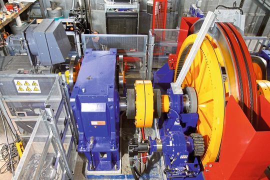 Ein zentraler Punkt des Retrofit-Projektes war die Erneuerung der kompletten Antriebstechnik unter Einsatz eines Nord-Antriebssystems.
