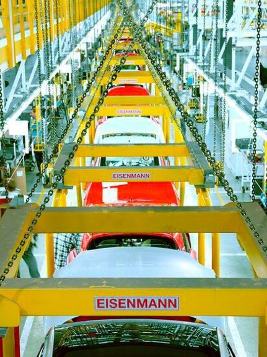 Die Geschäftsbereiche der Eisenmann-Gruppe sollen nun einzeln verkauft werden. Die Geschäftsbereiche der Eisenmann-Gruppe sollen nun einzeln verkauft werden.