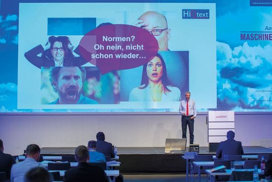 Matthias Schulz von HiQ text wird auch auf dem 8. Anwendertreff Maschinensicherheit am 30. September in Würzburg sprechen. Matthias Schulz von HiQ text wird auch auf dem 8. Anwendertreff Maschinensicherheit am 30. September in Würzburg sprechen.