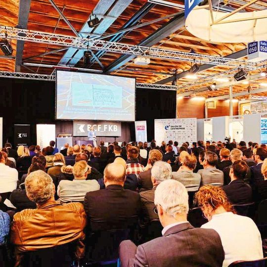 Une conférence des SBB CFF FFS lors de l'édition 2019. Une conférence des SBB CFF FFS lors de l'édition 2019.
