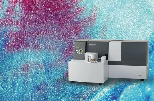Abb.1: Das SALD-2300 mit Nassdispergierstation bietet schnelle Messtechnik für die Analyse des Partikel-Agglomerationsverhaltens. Abb.1: Das SALD-2300 mit Nassdispergierstation bietet schnelle Messtechnik für die Analyse des Partikel-Agglomerationsverhaltens.