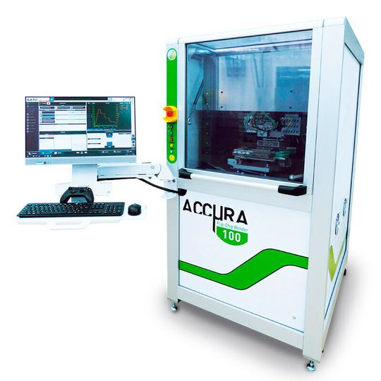 Nouvelle version du Flip-Chip Bonder ACCμRA100 de SET. Nouvelle version du Flip-Chip Bonder ACCμRA100 de SET.