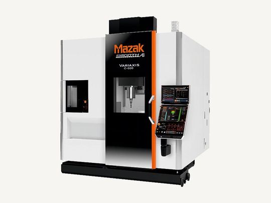 Le nouveau centre d'usinage vertical Yamazaki Mazak VARIAXIS C-600 est le successeur du célèbre VRXj600/5X. Le nouveau centre d'usinage vertical Yamazaki Mazak VARIAXIS C-600 est le successeur du célèbre VRXj600/5X.