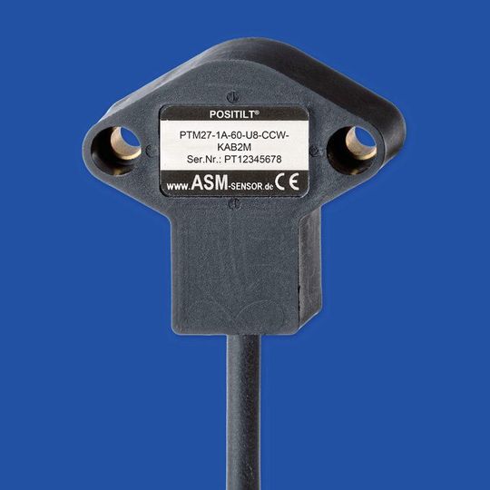 Der neue Neigungssensor Positilt PTM27. Der neue Neigungssensor Positilt PTM27.