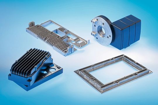 Das Druckgussverfahren ermöglicht die Fertigung von Kühlkörpern und Elektronikgehäusen in anwendungsspezifischen Geometrien.