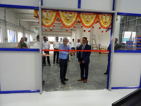 An der Eröffnungsfeier der Export Oriented Unit nahm das indische Management „live“ teil. Andere Gäste waren online zugeschaltet, unter anderem aus der Wuppertaler Unternehmenszentrale. An der Eröffnungsfeier der Export Oriented Unit nahm das indische Management „live“ teil. Andere Gäste waren online zugeschaltet, unter anderem aus der Wuppertaler Unternehmenszentrale.