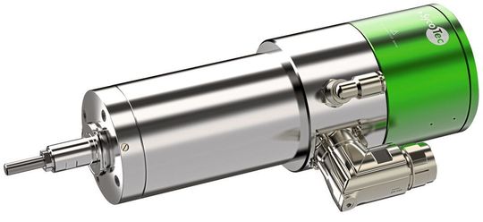 Die HF-Motorspindel Type 5060 AC-C5-60-30-ESD von Sycotec. Die HF-Motorspindel Type 5060 AC-C5-60-30-ESD von Sycotec.