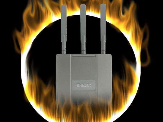 Feuerfester Access Point von D-Link: der DAP-2590. Feuerfester Access Point von D-Link: der DAP-2590.