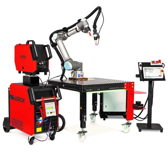 Mit dieser WIG-Edition des Lorch-Cobot-Welding-Package soll man in jedem Fall schnell und automatisiert zu qualitativ hochwertigen und absolut spritzerfreien Schweißnähten kommen. Mit dieser WIG-Edition des Lorch-Cobot-Welding-Package soll man in jedem Fall schnell und automatisiert zu qualitativ hochwertigen und absolut spritzerfreien Schweißnähten kommen.