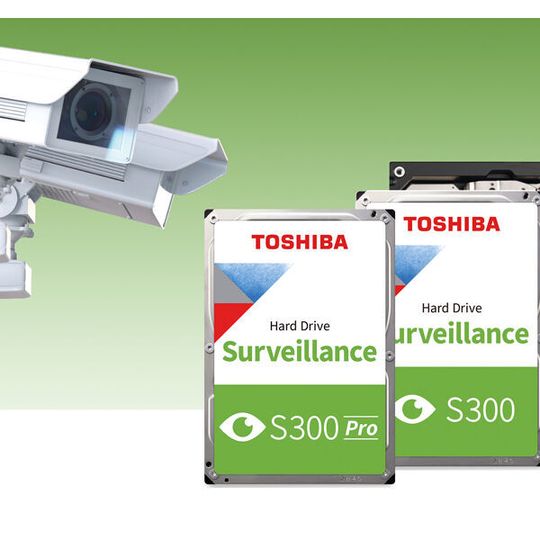 Die S300-Serien von Toshiba sind für Videoüberwachungssysteme konzipiert. Die S300-Serien von Toshiba sind für Videoüberwachungssysteme konzipiert.