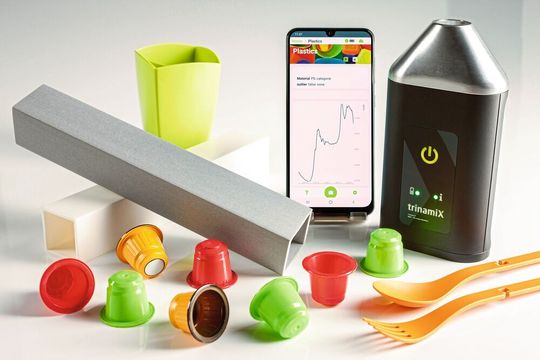 Mobile Nah-Infrarot-Spektroskopie Lösung von Trinamix Mobile Nah-Infrarot-Spektroskopie Lösung von Trinamix