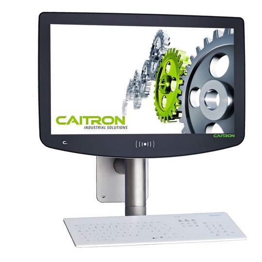 Geprüfte Sicherheit für Reinraumumgebungen: Das Fraunhofer IPA hat die Caitron Cleanroom HMI CR-Serie auf ihre Eignung in hygienischen Bereichen bis GMP-Klasse A/B gemäß EU GMP Annex 1 getestet und zertifiziert. Geprüfte Sicherheit für Reinraumumgebungen: Das Fraunhofer IPA hat die Caitron Cleanroom HMI CR-Serie auf ihre Eignung in hygienischen Bereichen bis GMP-Klasse A/B gemäß EU GMP Annex 1 getestet und zertifiziert.