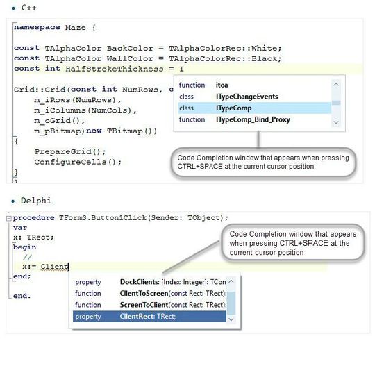 Embarcadero hat unter anderem die Code-Komplettierung im RAD Studio 10.4.1 verbessert. Embarcadero hat unter anderem die Code-Komplettierung im RAD Studio 10.4.1 verbessert.