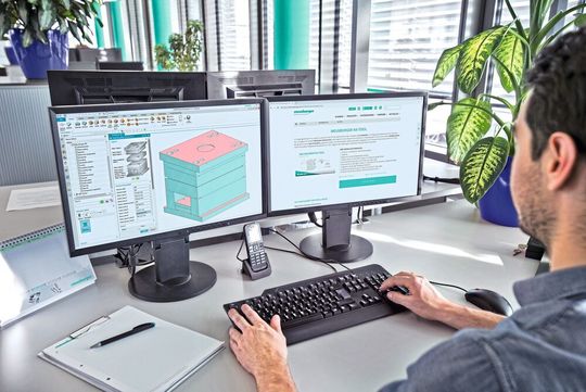 The Meusburger NX tool enables an easy and time-saving design process. The Meusburger NX tool enables an easy and time-saving design process.