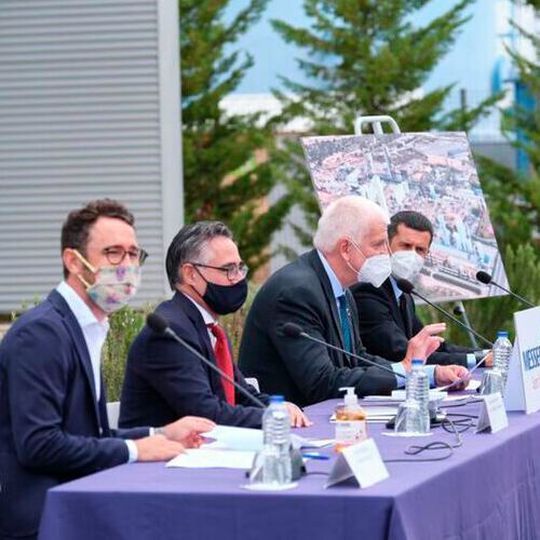 The project was presented in a press conference in Spain. The minister of Economy and Science of the Catalan Government, Ramon Tremosa and the Mayor of Vila-seca, Pere Segura, were part of the participants. The project was presented in a press conference in Spain. The minister of Economy and Science of the Catalan Government, Ramon Tremosa and the Mayor of Vila-seca, Pere Segura, were part of the participants.