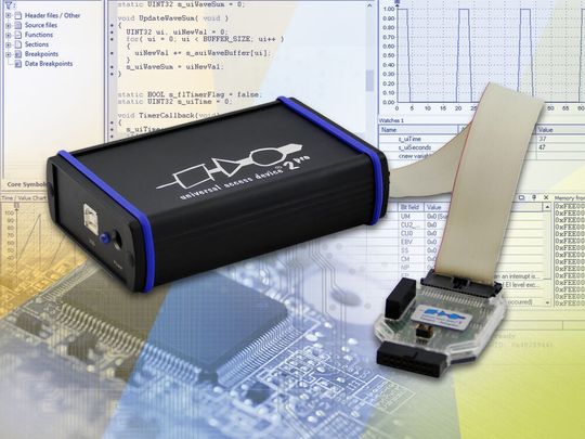 Intuitiv bedienbar: Das Entwicklungswerkzeug UDE von PLS für Arm-basierte Mikrocontroller unterstützt NXPs S32S247- und i.MX RT-MCUs mit effizienten Debug- und Testfunktionen. Intuitiv bedienbar: Das Entwicklungswerkzeug UDE von PLS für Arm-basierte Mikrocontroller unterstützt NXPs S32S247- und i.MX RT-MCUs mit effizienten Debug- und Testfunktionen.