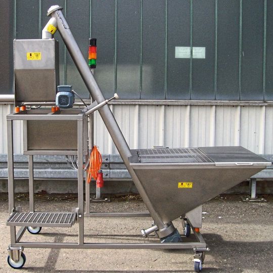 Robuste Förderschnecken aus Edelstahl von EAP Lachnit übernehmen Transport und Dosierung in der Lebensmittel-, Chemie- und Pharmaproduktion Robuste Förderschnecken aus Edelstahl von EAP Lachnit übernehmen Transport und Dosierung in der Lebensmittel-, Chemie- und Pharmaproduktion