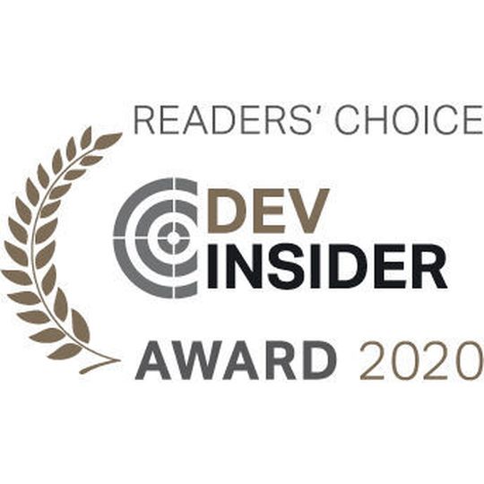 Bitte notieren: Am 21. Oktober 2020, ab 13:00 Uhr, erhalten die Gewinner der diesjährigen Leserwahl den Readers' Choice Dev-Insider Award 2020. Bitte notieren: Am 21. Oktober 2020, ab 13:00 Uhr, erhalten die Gewinner der diesjährigen Leserwahl den Readers' Choice Dev-Insider Award 2020.