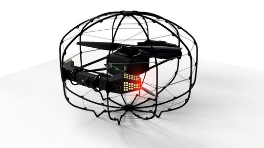 Die Inspektionsdrohne Asio von Flybotix. Die Inspektionsdrohne Asio von Flybotix.