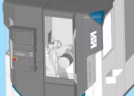 Esprit digital twin of Willemin-Macodel 508MT2 Esprit digital twin of Willemin-Macodel 508MT2