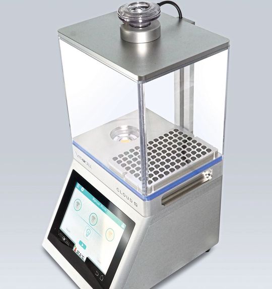 The Cloud Alpha 96 is developed for automated testing of lung cell cultures. The Cloud Alpha 96 is developed for automated testing of lung cell cultures.