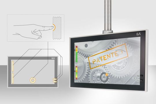 Typische Bedienfunktionen werden von B&R nun direkt ins Frontglas von Touchscreenpanels eingearbeitet und ersetzen Hardware-Elemente wie Funktionstasten und Drehschalter. Typische Bedienfunktionen werden von B&R nun direkt ins Frontglas von Touchscreenpanels eingearbeitet und ersetzen Hardware-Elemente wie Funktionstasten und Drehschalter.