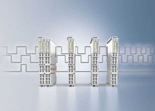 Die vier neuen Ethercat-Klemmen EL51xx ermöglichen die effiziente Nutzung von Inkrementalencodern. Die vier neuen Ethercat-Klemmen EL51xx ermöglichen die effiziente Nutzung von Inkrementalencodern.