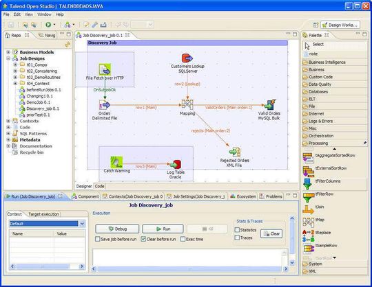 Talend Open Studio 3.0 gibt es zum kostenlosen Download. Talend Open Studio 3.0 gibt es zum kostenlosen Download.
