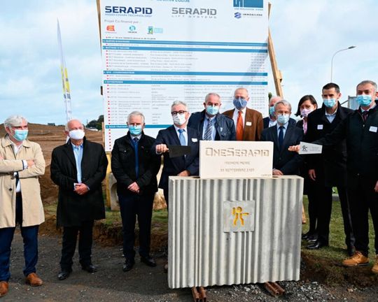 Serpaid feierter Ende September den ersten Spatenstich für den neuen Standort in Frankreich. Serpaid feierter Ende September den ersten Spatenstich für den neuen Standort in Frankreich.