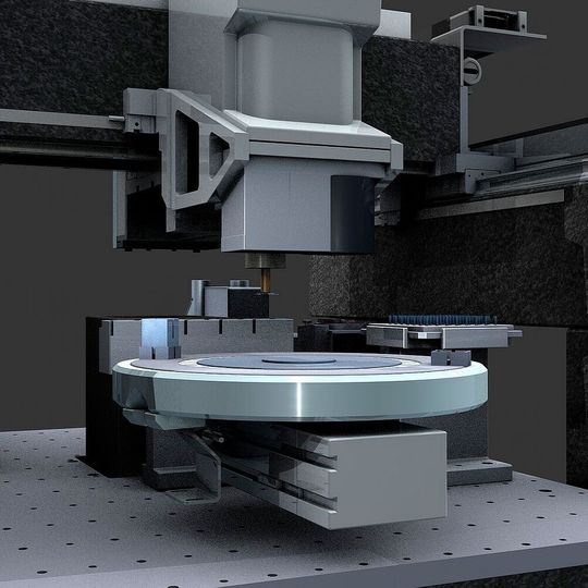Vue d'artiste d'une micro-usine. Vue d'artiste d'une micro-usine.