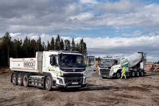 Praxiserprobung: Volvo tetstet E-Lkw im Baustellenbetrieb. Praxiserprobung: Volvo tetstet E-Lkw im Baustellenbetrieb.