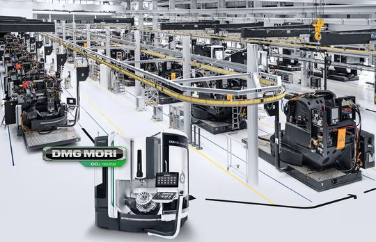 DMG Mori setzt weltweit auf eine grüne Produktion aller Maschinen. DMG Mori setzt weltweit auf eine grüne Produktion aller Maschinen.