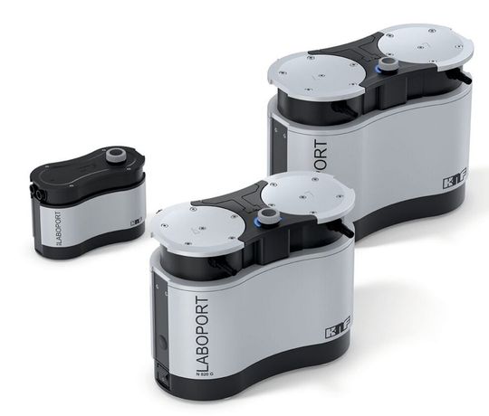 KNF Laborgeräte präsentiert auf der Analytica Virtual erstmals die Neukonzeption seiner bewährten Laborpumpen-Serie Laboport. KNF Laborgeräte präsentiert auf der Analytica Virtual erstmals die Neukonzeption seiner bewährten Laborpumpen-Serie Laboport.