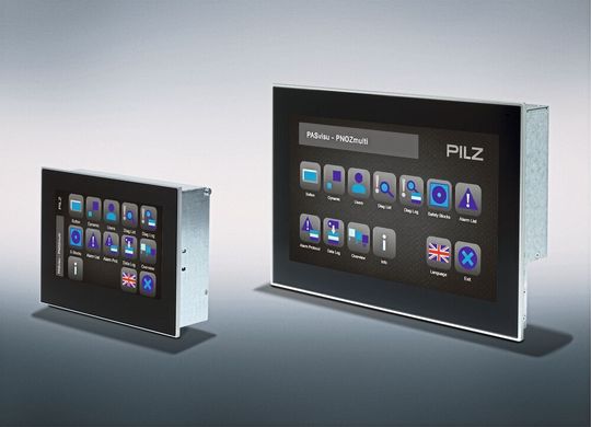 Die Bedienterminals PMI Visu V807 und V812 bieten auch bei Schmutz- und Staubentwicklung eine leistungsfähige Visualisierung und Diagnose von Maschinen und Anlagen. Die Bedienterminals PMI Visu V807 und V812 bieten auch bei Schmutz- und Staubentwicklung eine leistungsfähige Visualisierung und Diagnose von Maschinen und Anlagen.
