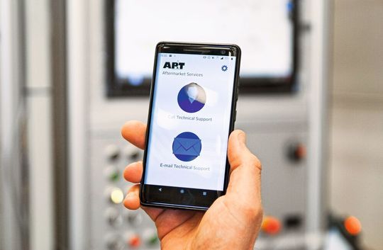 Die neue App von AP&T erleichtert es, Support zu bekommen. Die neue App von AP&T erleichtert es, Support zu bekommen.