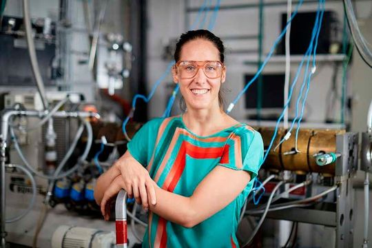 Zuzana Sediva möchte aus Bioabfall Kunststoffschäume herstellen. Zuzana Sediva möchte aus Bioabfall Kunststoffschäume herstellen.