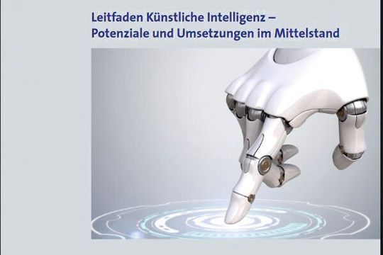 Der Leitfaden zu Künstlicher Intelligenz für den Mittelstand ist wird von den Partnern kostenlos bereit gestellt. Der Leitfaden zu Künstlicher Intelligenz für den Mittelstand ist wird von den Partnern kostenlos bereit gestellt.