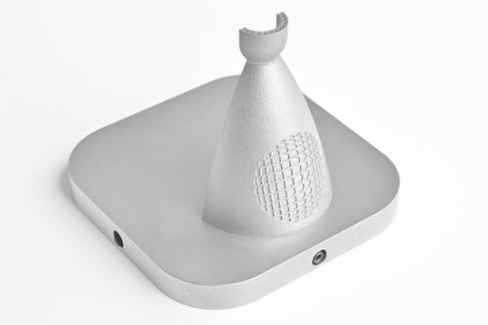 Ziel der Zusammenarbeit zwischen Taniobis und Alloyed soll hochqualitative 3D-Druck-Pulver für fortgeschrittene Anwendungen in der Additiven Fertigung sein: beispielsweise, wie hier, für die Fertigung von Triebwerkkomponenten.