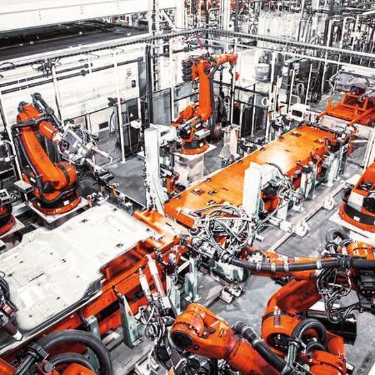 Der Auftragseingang bei Kuka hat sich im dritten Quartal wieder erholt. Der Auftragseingang bei Kuka hat sich im dritten Quartal wieder erholt.