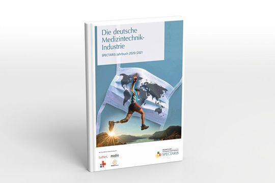 Im Jahrbuch berichtet Spectaris von der Corona-Pandemie und den damit einhergehenden Auswirkungen für die Medizintechnikindustrie. Im Jahrbuch berichtet Spectaris von der Corona-Pandemie und den damit einhergehenden Auswirkungen für die Medizintechnikindustrie.