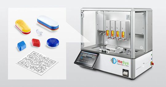 Das Startup Dihesys will ein komplettes System für den personalisierten 2D- und 3D-Druck von Medikamenten liefern. Das Startup Dihesys will ein komplettes System für den personalisierten 2D- und 3D-Druck von Medikamenten liefern.