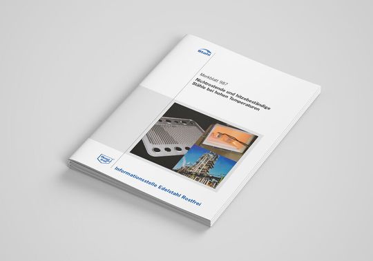 Das Merkblatt987 kann in Einzelexemplaren kostenfrei bei der Informationsstelle Edelstahl Rostfrei angefordert werden. Das Merkblatt987 kann in Einzelexemplaren kostenfrei bei der Informationsstelle Edelstahl Rostfrei angefordert werden.