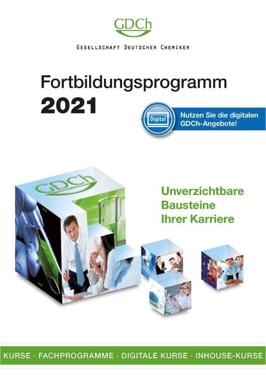 Neues Fortbildungsprogramm der GDCh Neues Fortbildungsprogramm der GDCh