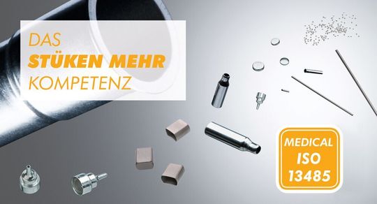 Miniaturisierte Bauteile für die Medizintechnik sind das Spezialgebiet des Unternehmens Stüken. Miniaturisierte Bauteile für die Medizintechnik sind das Spezialgebiet des Unternehmens Stüken.