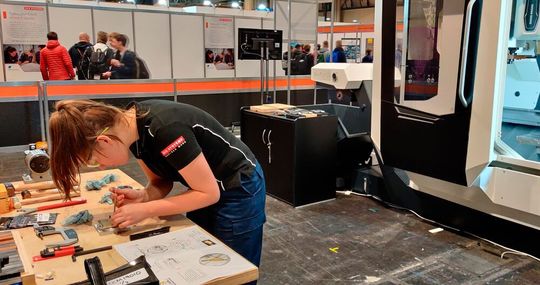 The competitors are undertaking tasks that a lot of engineers would shy away from. The competitors are undertaking tasks that a lot of engineers would shy away from.