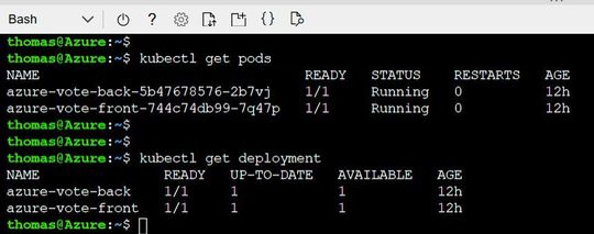 Unser Deployment besteht aus einem Frontend und einem Backend.