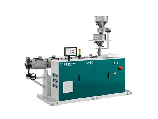 Bausano presents the renewed line of E-GO single-screw extruders for PO pipes. Bausano presents the renewed line of E-GO single-screw extruders for PO pipes.